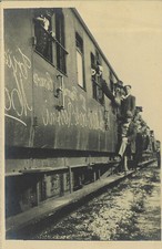 Cartolina treno con usato  Mantova