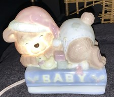 Caixa de música noturna vintage Enesco Baby Bear comprar usado  Enviando para Brazil
