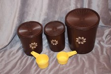 Vintage tupperware brown for sale  San Diego