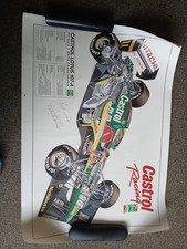 Lotus formula poster for sale  NORTH WALSHAM