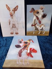 Große hundebilder leinwand gebraucht kaufen  Burg