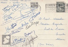 Carte signée joueurs d'occasion  Mont-de-Marsan
