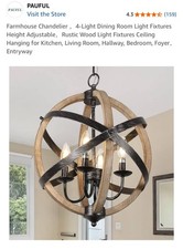 Pauful farmhouse chandelier for sale  Beverly Hills