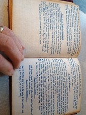 Handwritten prayer book for sale  DORNOCH