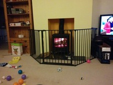 Extendable folding fireguard for sale  FLEET