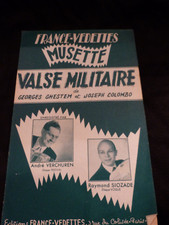 Partition valse militaire d'occasion  Metz-