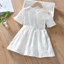 Saia de manga curta infantil vestido feminino verão menina bebê super fada branco P comprar usado  Enviando para Brazil