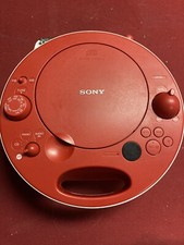 CD player Sony ZS-E5 e rádio AM/FM estéreo vermelho sem som comprar usado  Enviando para Brazil
