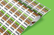 Personalised minecraft wrappin for sale  NEWRY