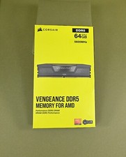 Używany, Pamięć CORSAIR VENGEANCE DDR5 64GB (2x32GB) DDR5 5600MHz CL40 na sprzedaż  Wysyłka do Poland