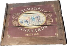 Vinícola Almaden Vineyards Vinho Vintage Vale de San Joaquin Muito RARO! 24” por 18,5” comprar usado  Enviando para Brazil