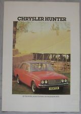 1978 chrysler hunter for sale  DARWEN