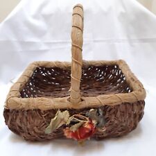 Vintage woven basket for sale  STRATFORD-UPON-AVON