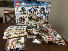 Lego Creator Expert: Winter Village Market (10235) com caixa + manuais e bolsas seladas comprar usado  Enviando para Brazil