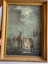 Tableau huile toile d'occasion  Candas