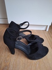 Schwarze spangenpumps 40 gebraucht kaufen  Gründau