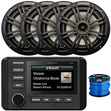 Kicker marine bluetooth for sale  Newburgh