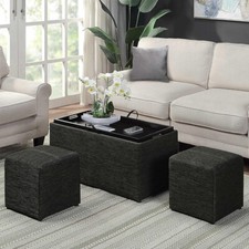 Set pouf cassapanca usato  Cardito