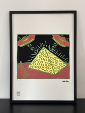 Keith haring lithographie d'occasion  Saint-Jean-Pied-de-Port