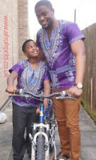 Unisex purple dashiki for sale  DONCASTER