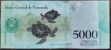 Billet 5000 bolivares d'occasion  Aunay-sur-Odon