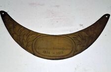 Plaque commémorative casque d'occasion Plaque commémorative casque d'occasion  Orchies