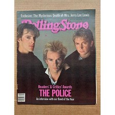Police rolling stone for sale  CHESTERFIELD