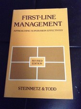 First-line management: Approaching supervision effectively comprar usado  Enviando para Brazil