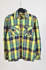 Usado, Camisa xadrez de flanela vintage 00s Cleptomanicx – P comprar usado  Enviando para Brazil