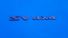 Usado, 22 23 24 NISSAN FRONTIER SV 4X4 EMBLEMA TRASEIRO LOGOTIPO EMBLEMA SÍMBOLO CONJUNTO USADO FABRICANTE DE EQUIPAMENTO ORIGINAL A10 comprar usado  Enviando para Brazil