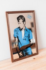 Miroir vintage sérigraphié d'occasion  Grisolles