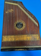 Antique zither harp for sale  Stockton