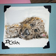 Original miniature watercolour for sale  EXETER