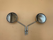 CONJUNTO DE ESPELHO UNIVERSAL TRIUMPH BSA NORTON HONDA KAWASKI SUZUKI 8MM 8" HASTE  comprar usado  Enviando para Brazil