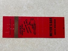 W28 vintage matchbook for sale  Winnebago