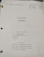 Roteiro clássico The Bionic Woman biofeedback Richard Anderson cópia de notas comprar usado  Enviando para Brazil