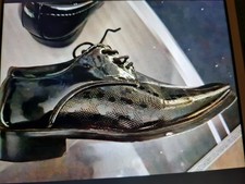 Lackschuhe schwarz paket gebraucht kaufen  Deutschland