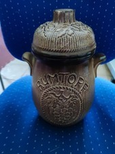 Rumtopf deckel braun gebraucht kaufen  Porta Westfalica