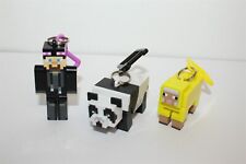 Lego Minecraft chaveiro minifigura pacote 3 no total 3" #7891SA comprar usado  Enviando para Brazil