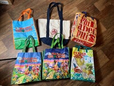 Lote de bolsas Trader Joe mercearias naturais - lona Filadélfia, usado comprar usado  Enviando para Brazil