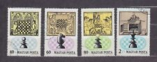 Węgry -1974  4v  Szachy  Szachy used, używany na sprzedaż  PL