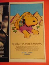 1990 metlife snoopy for sale  North Adams