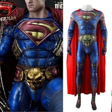 Macacão Superman Carnaval Super-herói Capa Halloween Cosplay Adulto comprar usado  Enviando para Brazil
