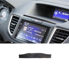 Acabamento de tampa média de ventilação de ar central de fibra de carbono para Honda CRV CR-V 2012-2016 comprar usado  Enviando para Brazil