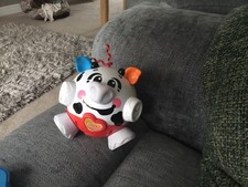 Fisher Price Vintage Chiggle Cow Zabawka 2005 Rzadka na sprzedaż  Wysyłka do Poland