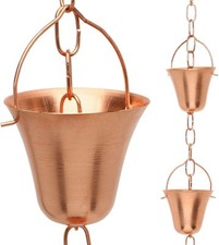 Copper rain chain for sale  Brooklyn