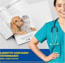 Libretto sanitario veterinario usato  Acate