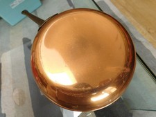 Vintage copper frying for sale  NORTH SHIELDS