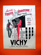 Publicite presse vichy d'occasion  Mazamet