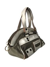 Usado, Bolsa de ombro DIESEL vintage algodão e couro boliche retrô anos 2000 arquivo raro comprar usado  Enviando para Brazil
